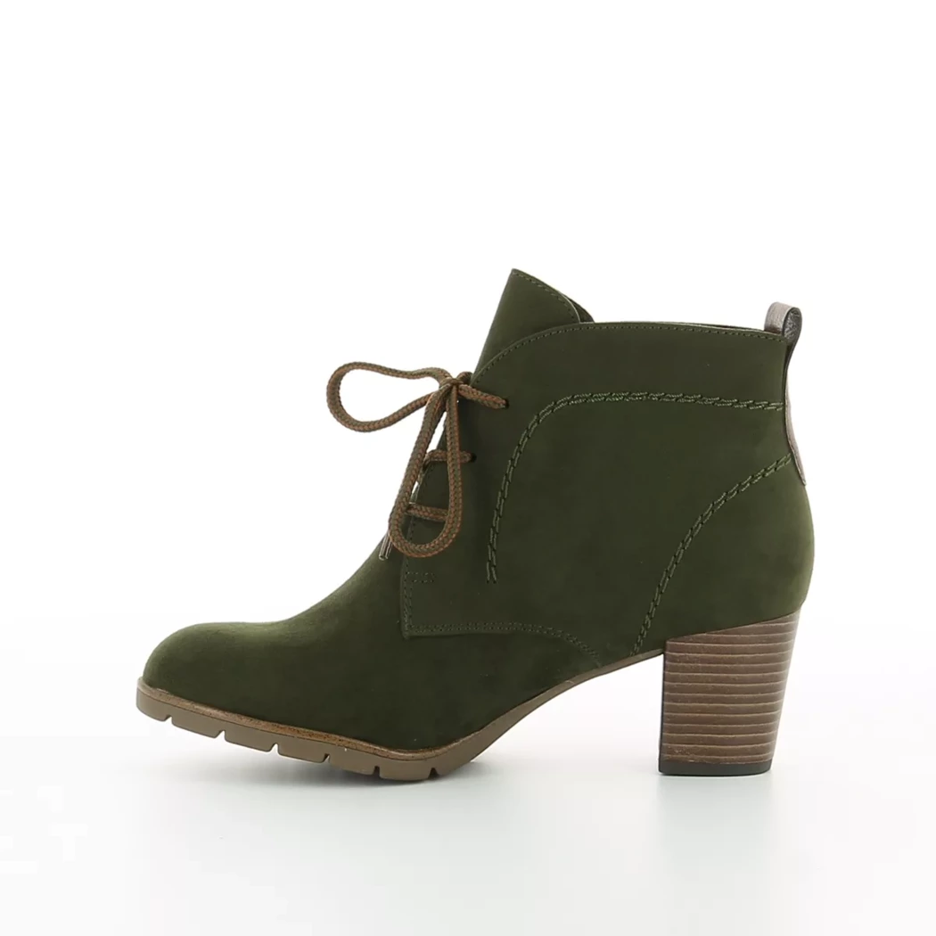 Image (4) de la chaussures Marco Tozzi - Bottines Vert en Cuir synthétique