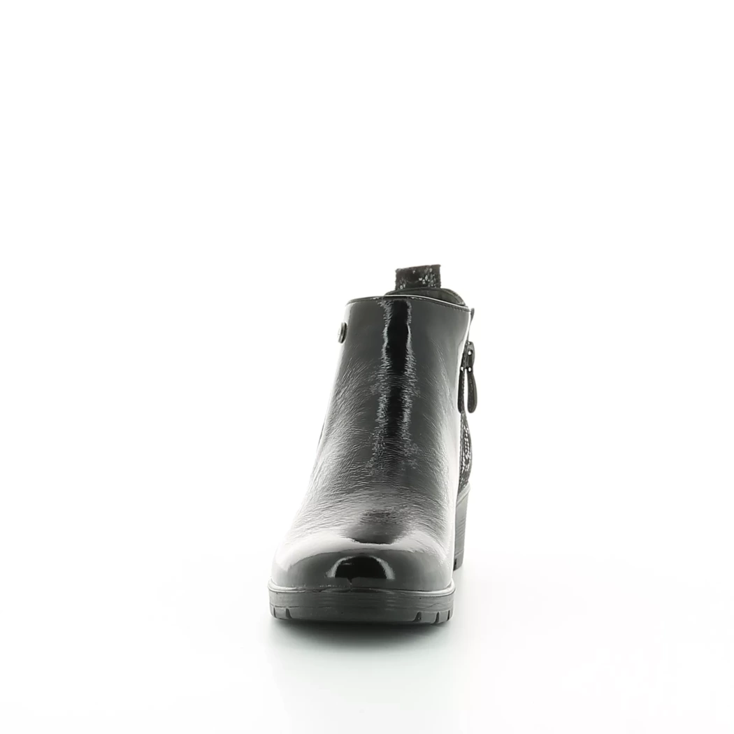Image (5) de la chaussures Inea - Boots Noir en Cuir vernis