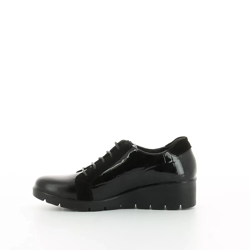 Image (4) de la chaussures Inea - Chaussures à lacets Noir en Cuir