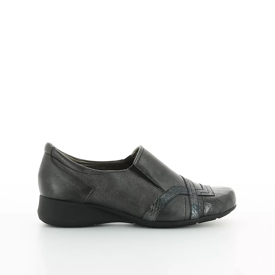 Image (2) de la chaussures Inea - Mocassins Noir en Cuir