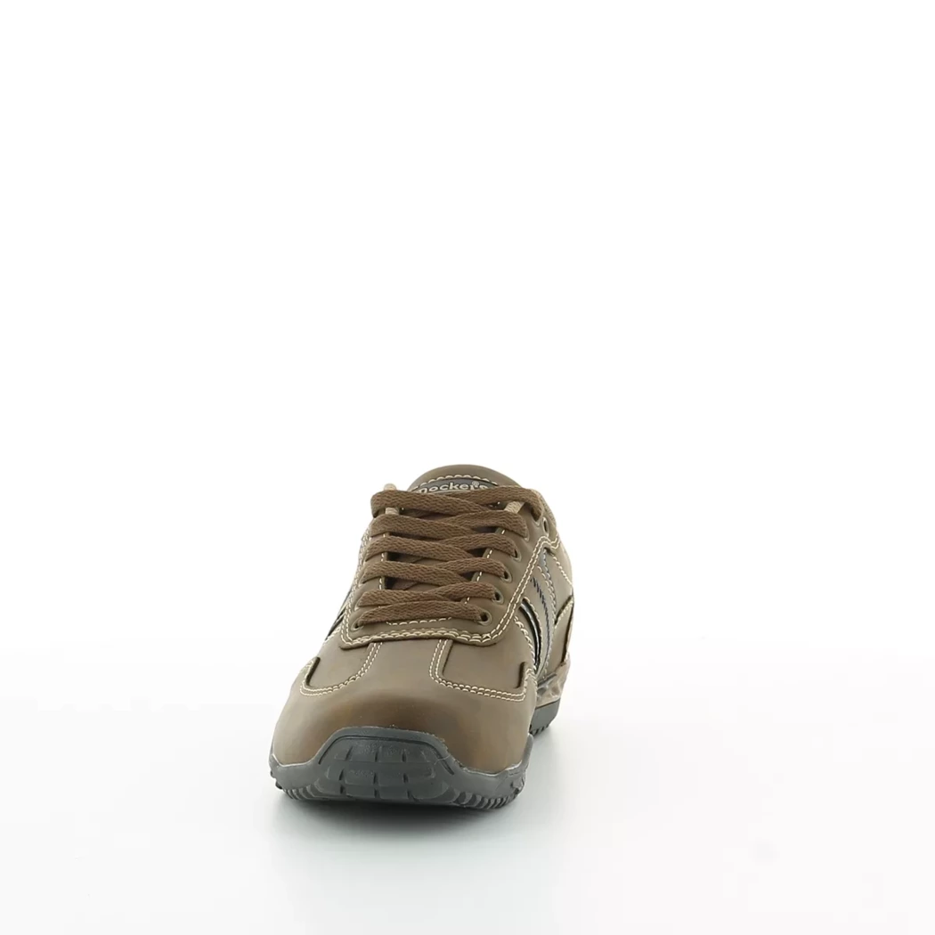 Image (5) de la chaussures Dockers - Chaussures à lacets Marron en Cuir synthétique