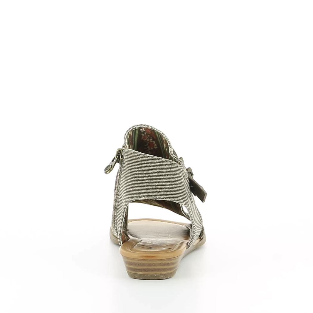 Image (3) de la chaussures Blowfish - Sandales et Nu-Pieds Marron en Textile