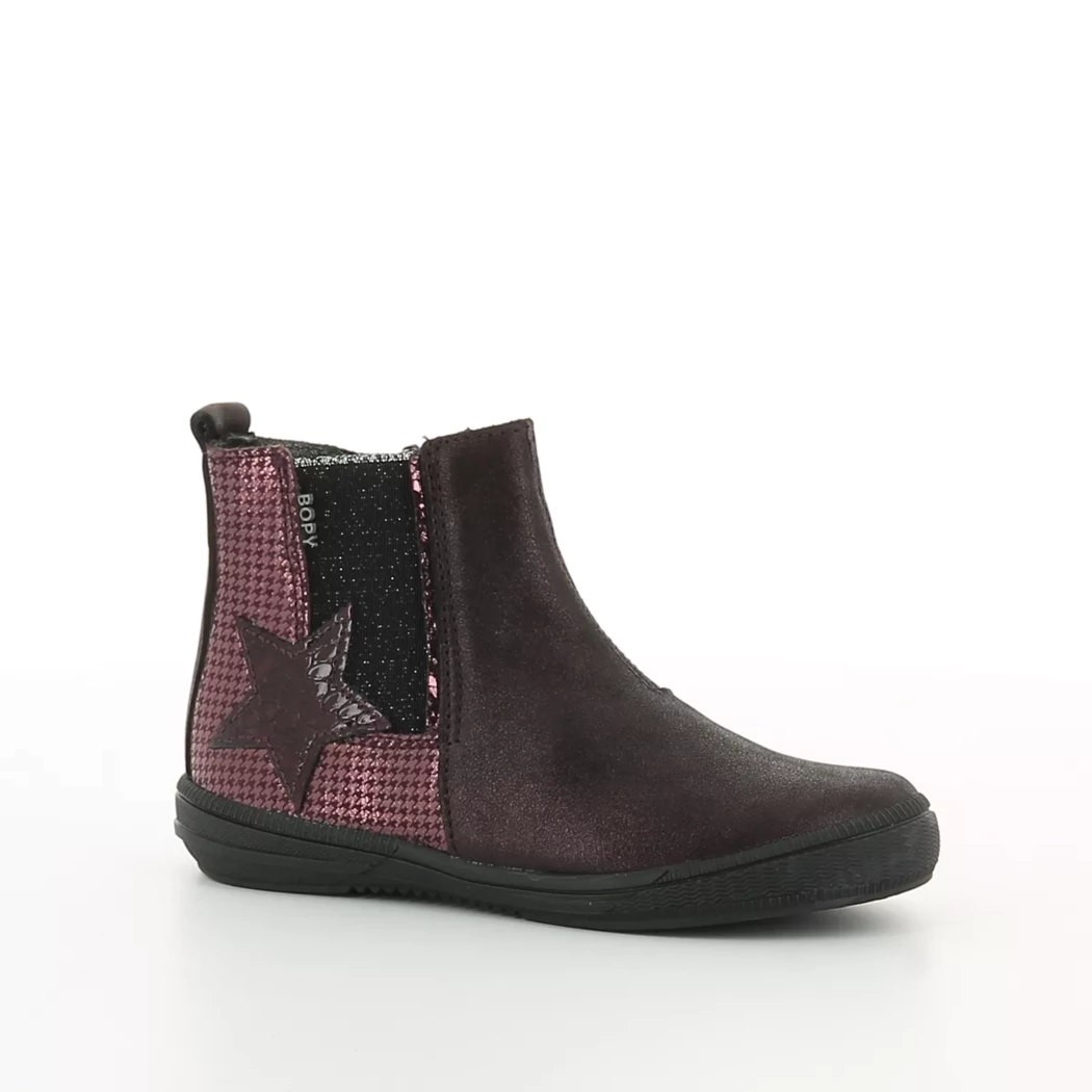 Image (1) de la chaussures Bopy - Boots Bordeaux en Cuir synthétique
