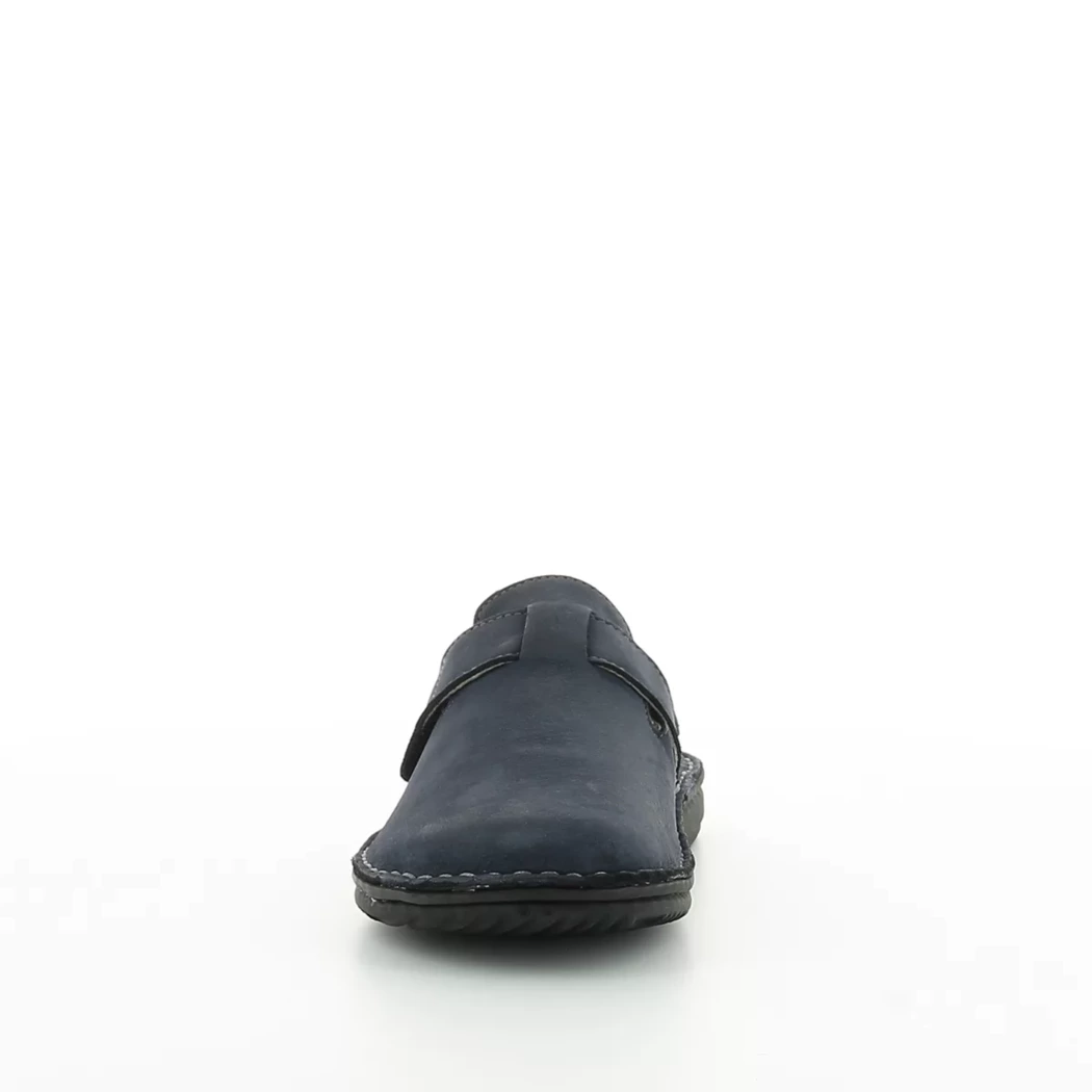 Image (5) de la chaussures Calba - Mules et Sabots Bleu en Cuir nubuck
