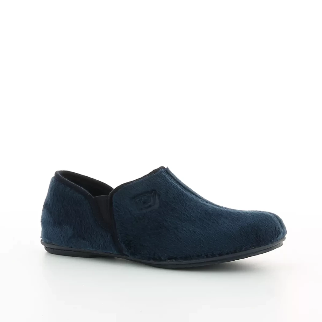 Image (1) de la chaussures Vulladi - Pantoufles et Chaussons Bleu en Textile