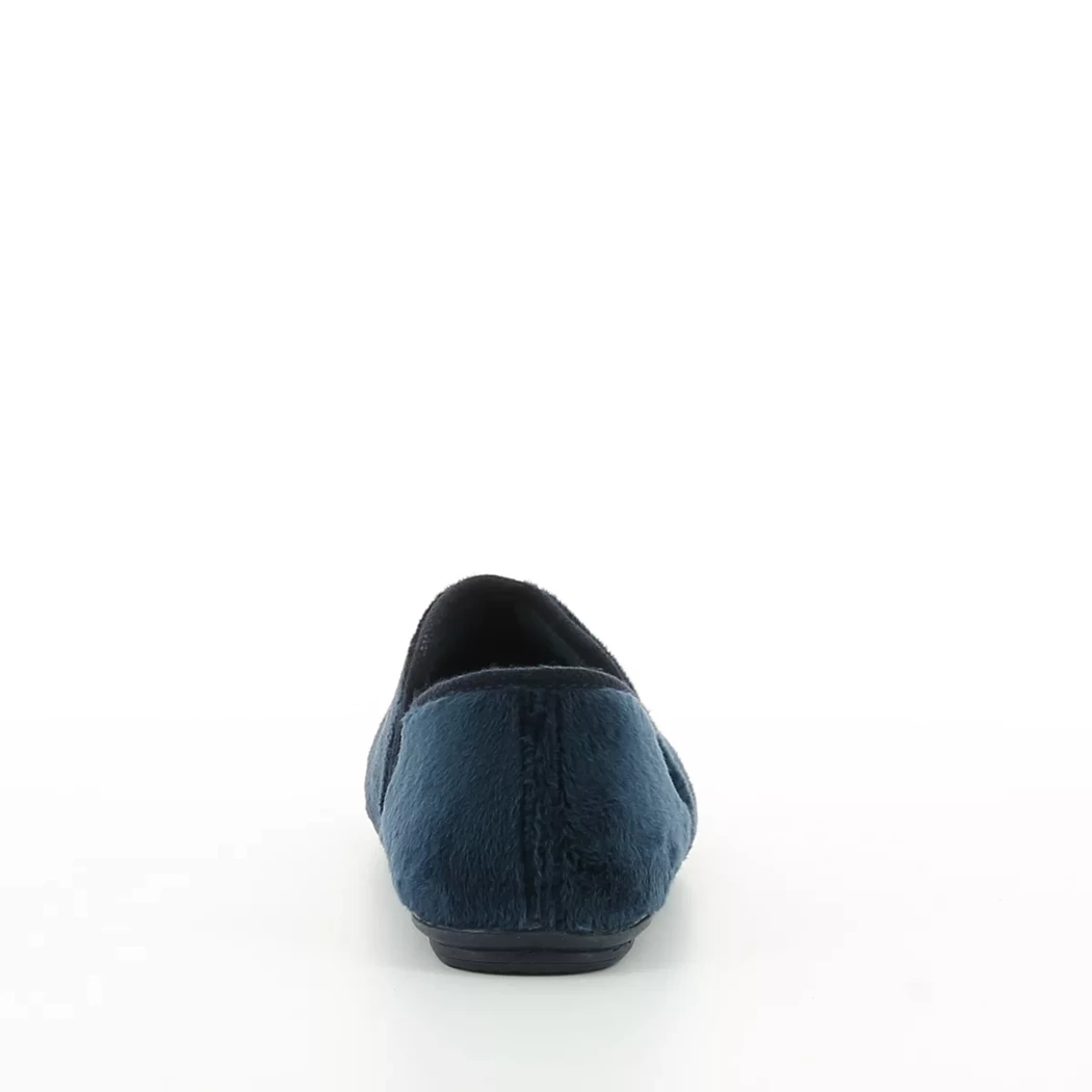 Image (3) de la chaussures Vulladi - Pantoufles et Chaussons Bleu en Textile