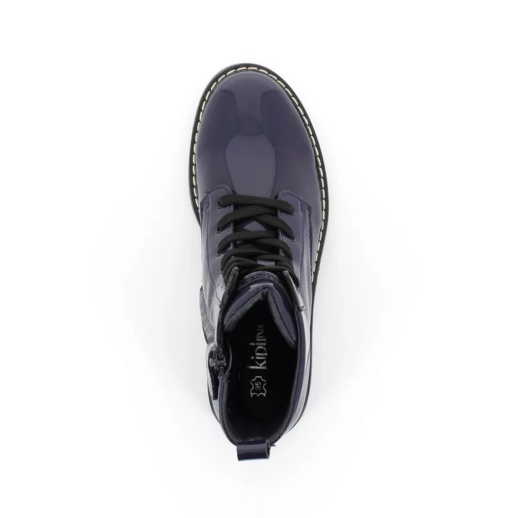 Image (6) de la chaussures Kipling - Bottines Bleu en Cuir vernis
