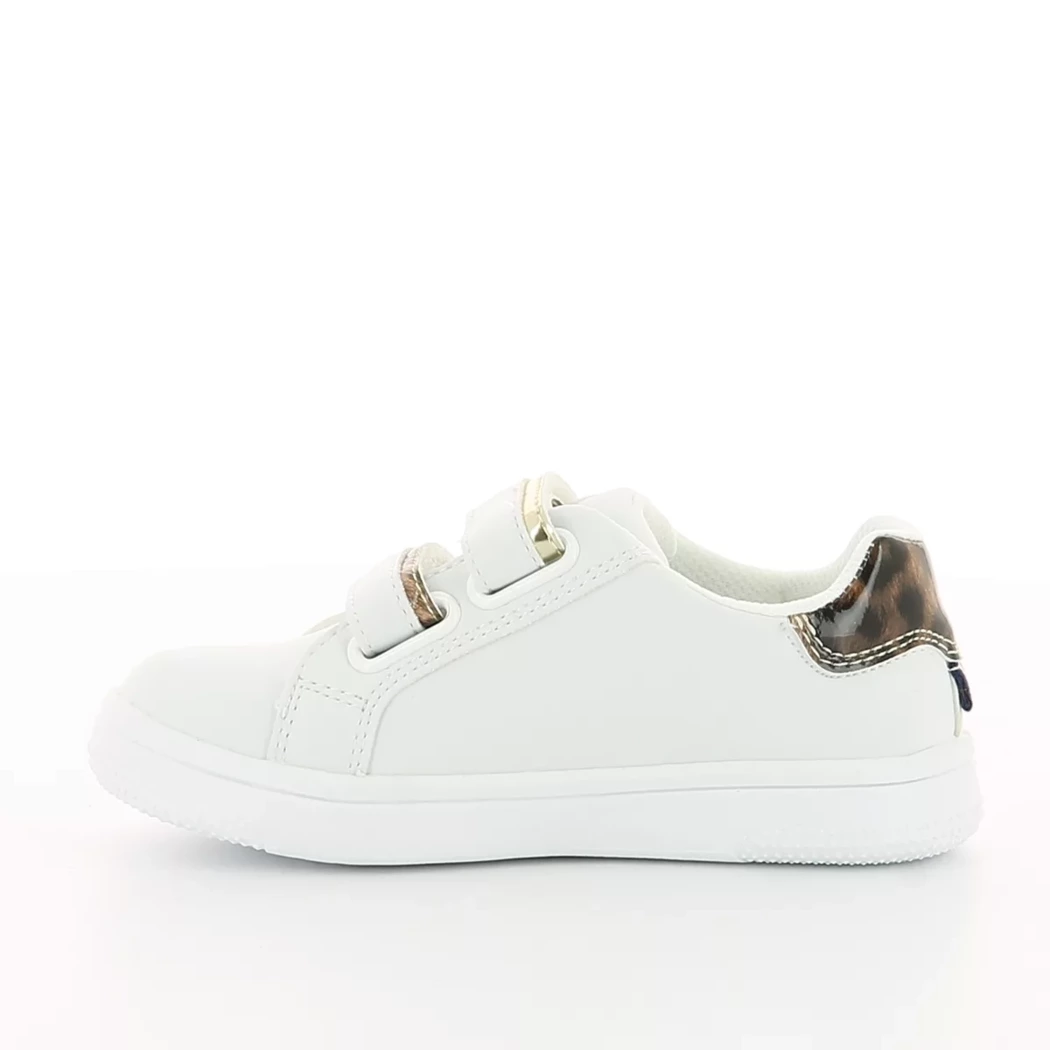 Image (4) de la chaussures Tommy Hilfiger - Chaussures à velcro Blanc en Cuir synthétique