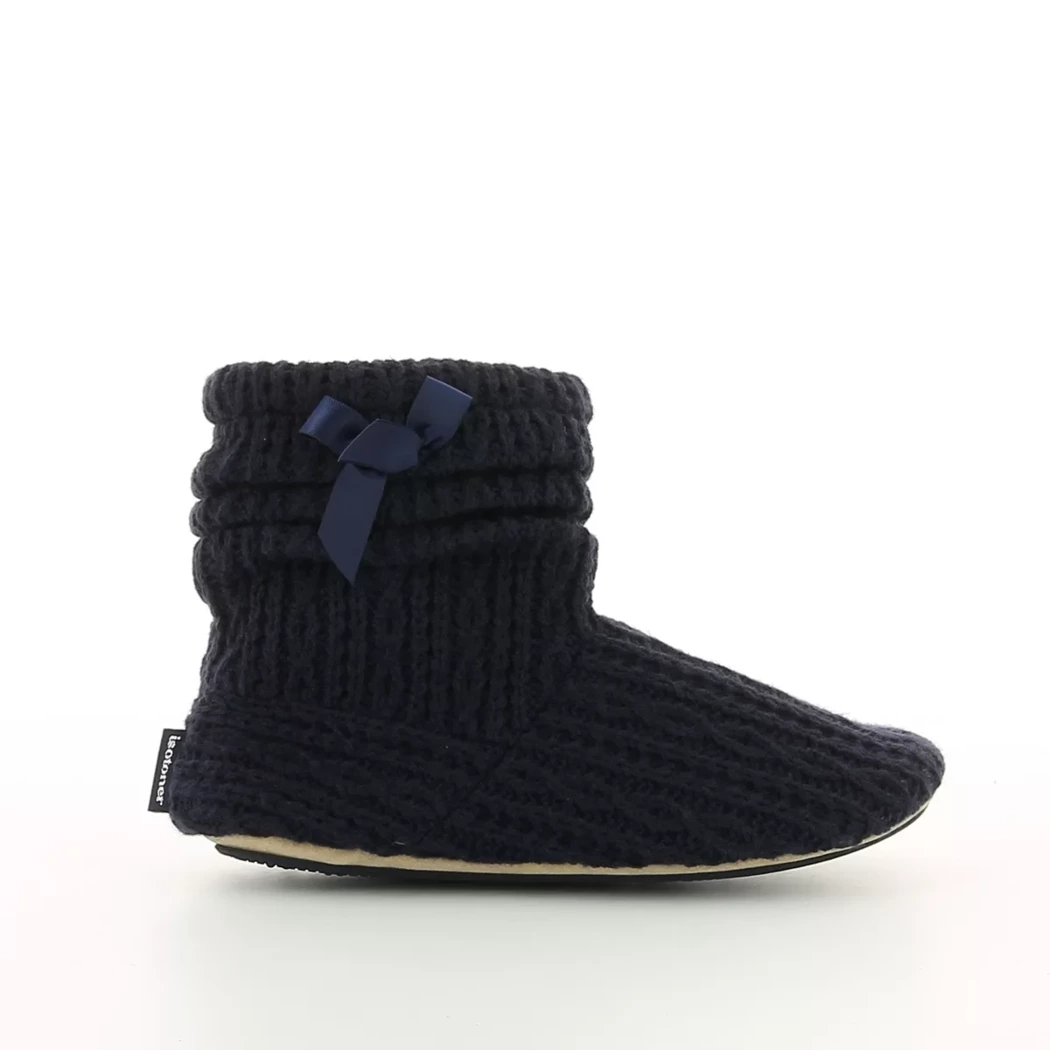 Image (2) de la chaussures Isotoner - Pantoufles et Chaussons Bleu en Textile