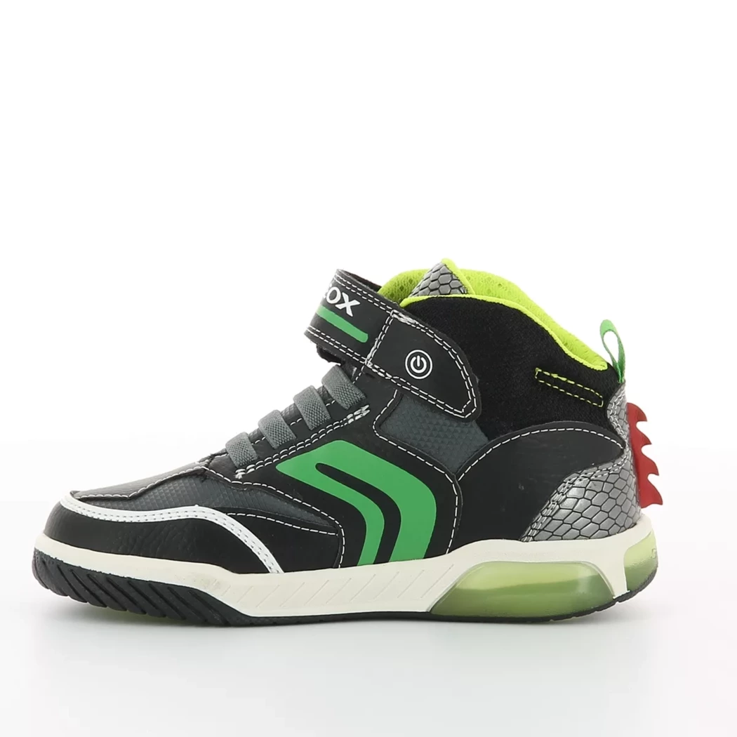 Image (4) de la chaussures Geox - Baskets Noir en Cuir synthétique
