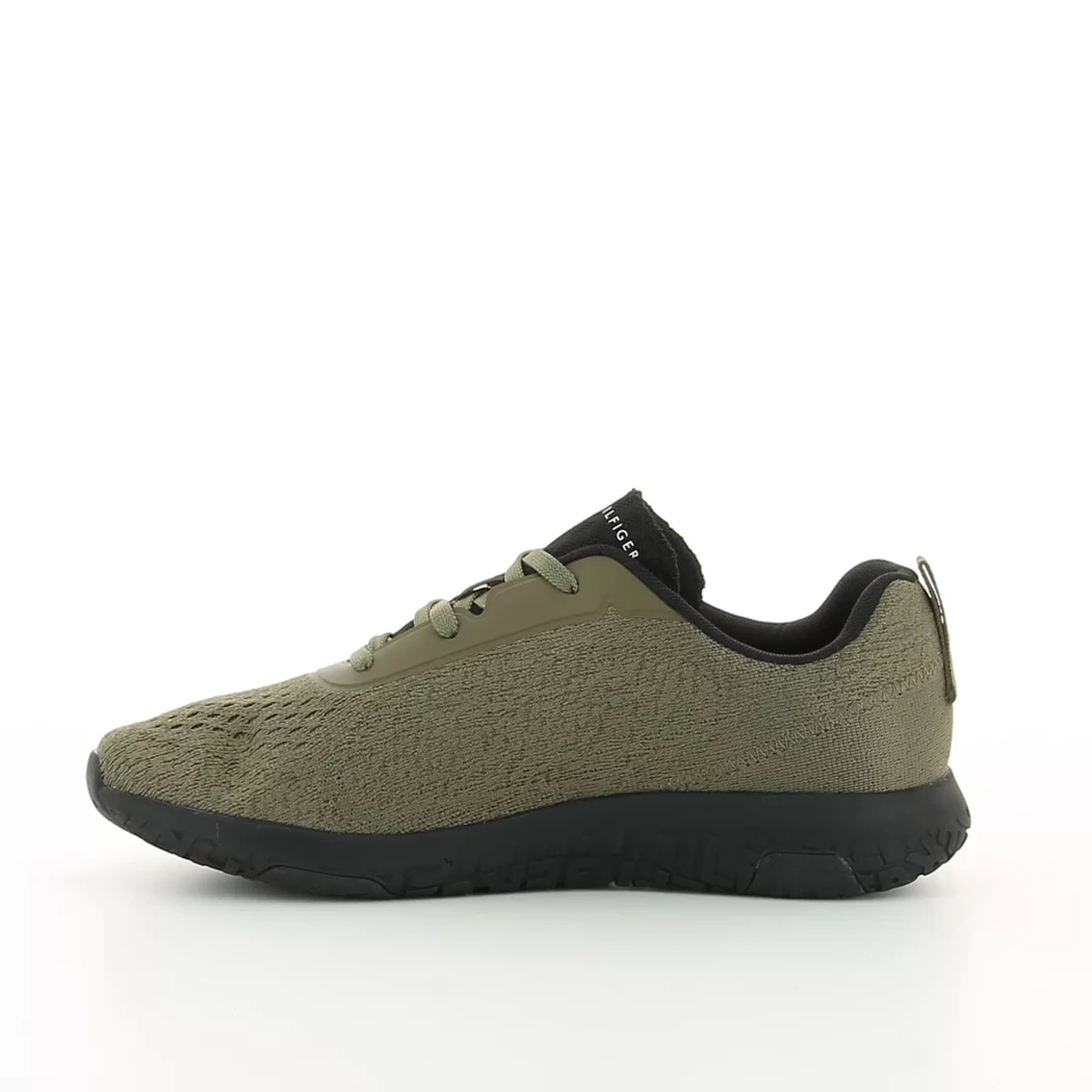 Image (4) de la chaussures Tommy Hilfiger - Chaussures à lacets Vert en Textile