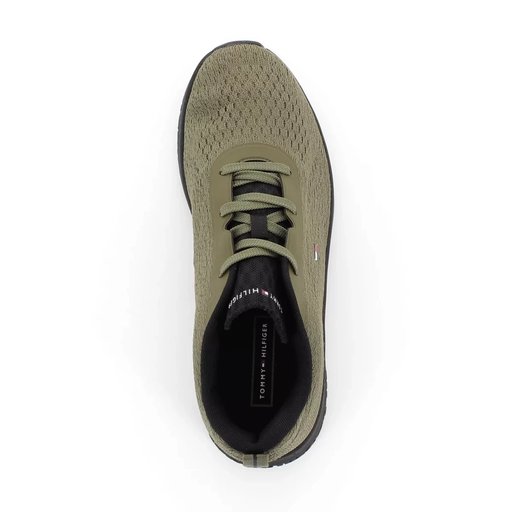 Image (6) de la chaussures Tommy Hilfiger - Chaussures à lacets Vert en Textile