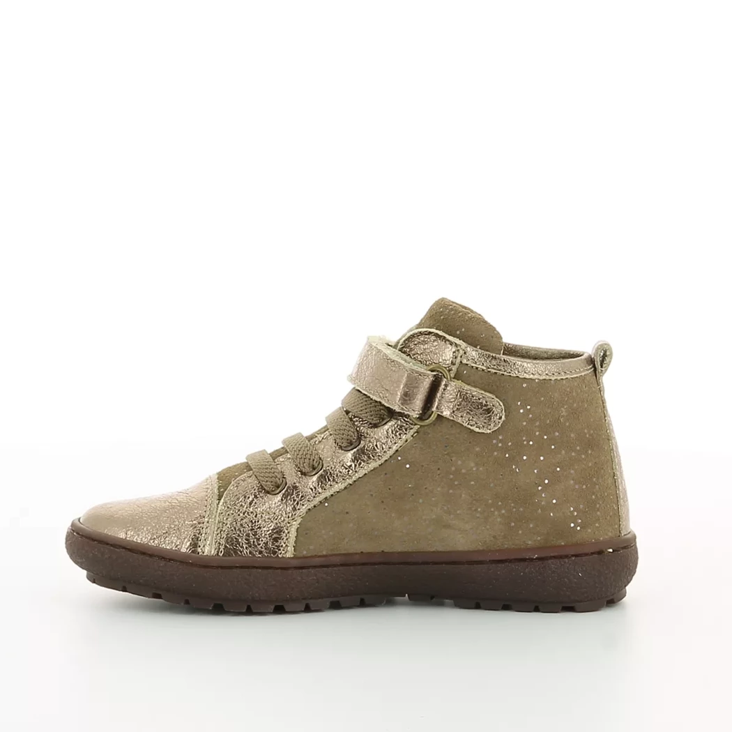 Image (4) de la chaussures Gazzoli - Bottines Or / Bronze / Platine en Cuir