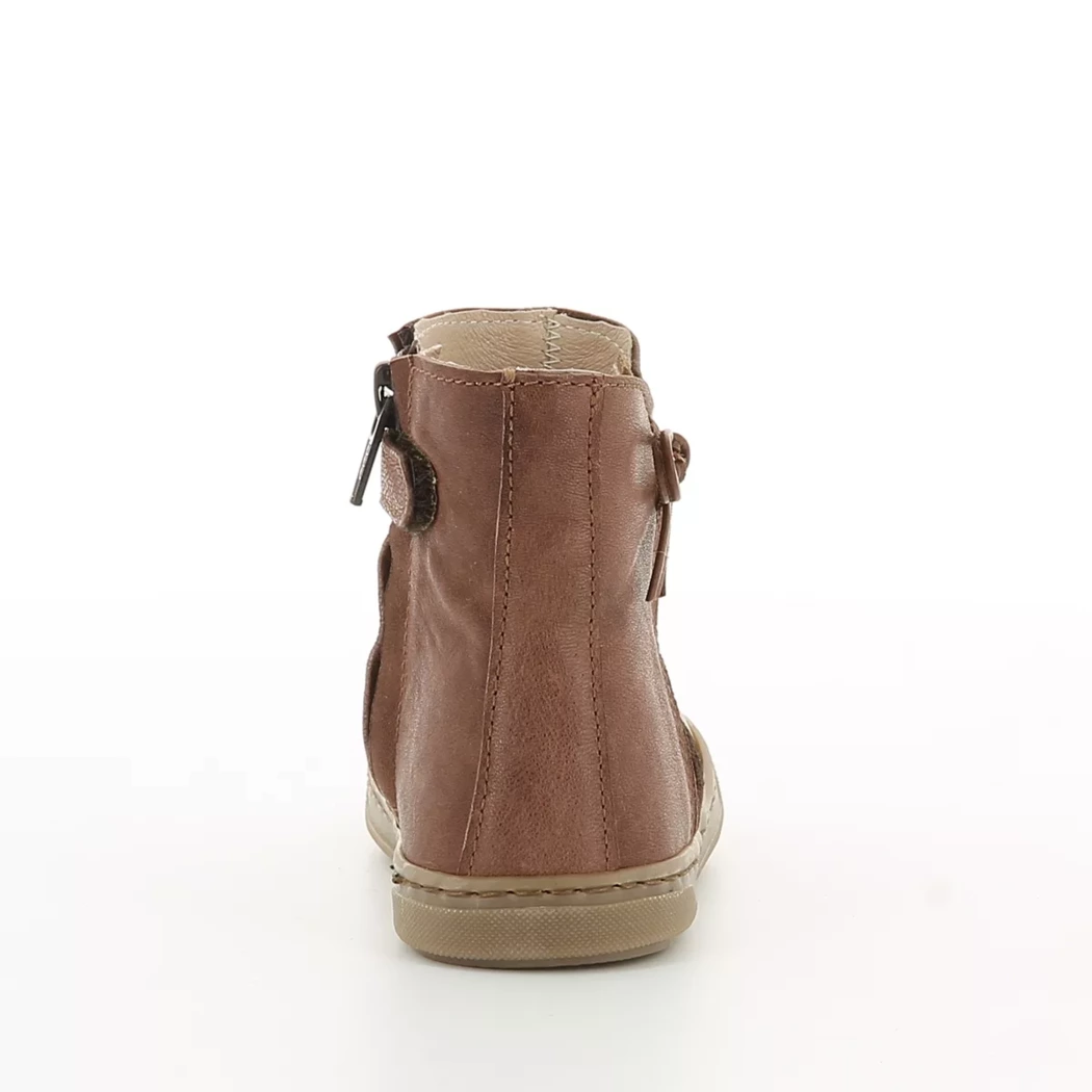 Image (3) de la chaussures Gazzoli - Boots Rose en Cuir