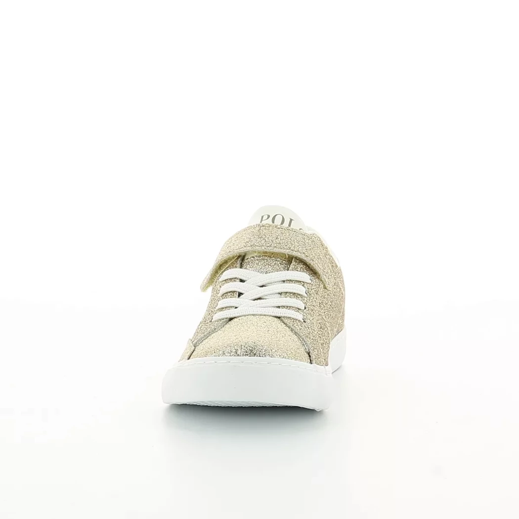 Image (5) de la chaussures Ralph Lauren - Baskets Or / Bronze / Platine en Textile