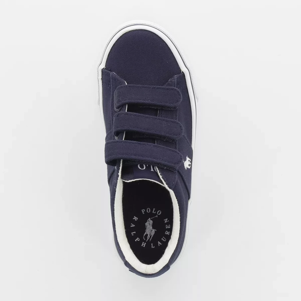 Image (6) de la chaussures Ralph Lauren - Chaussures à velcro Bleu en Textile