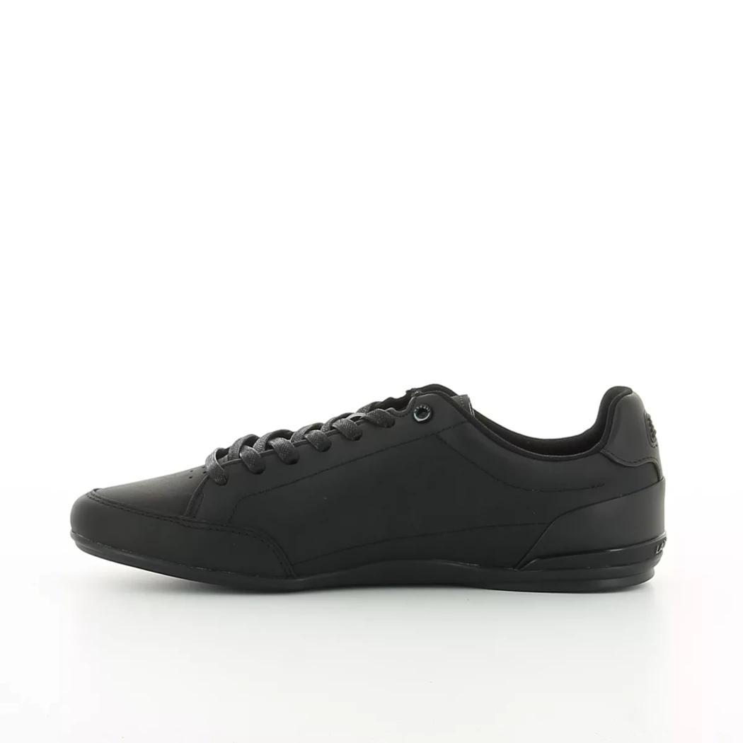Image (4) de la chaussures Lacoste - Baskets Noir en Cuir synthétique