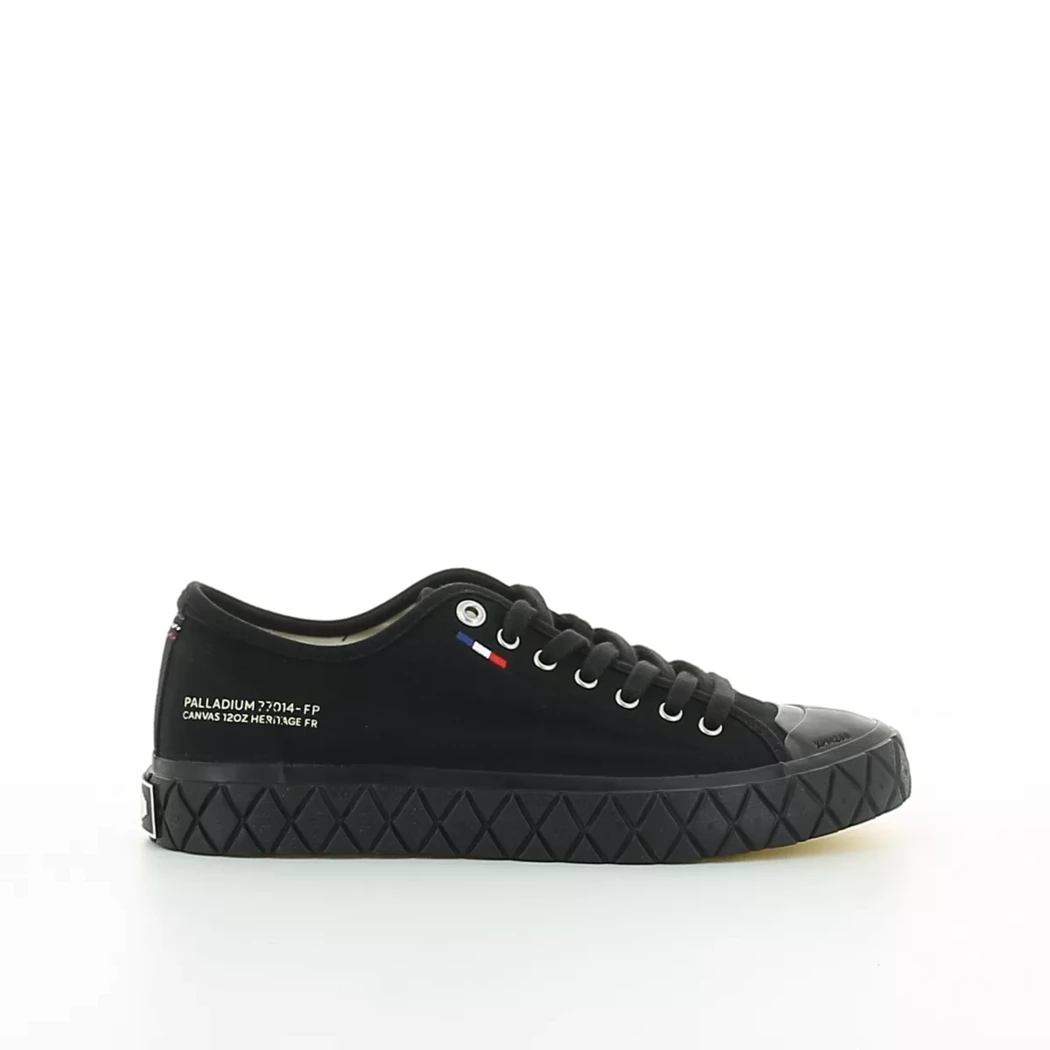 Image (2) de la chaussures Palladium - Chaussures à lacets Noir en Textile