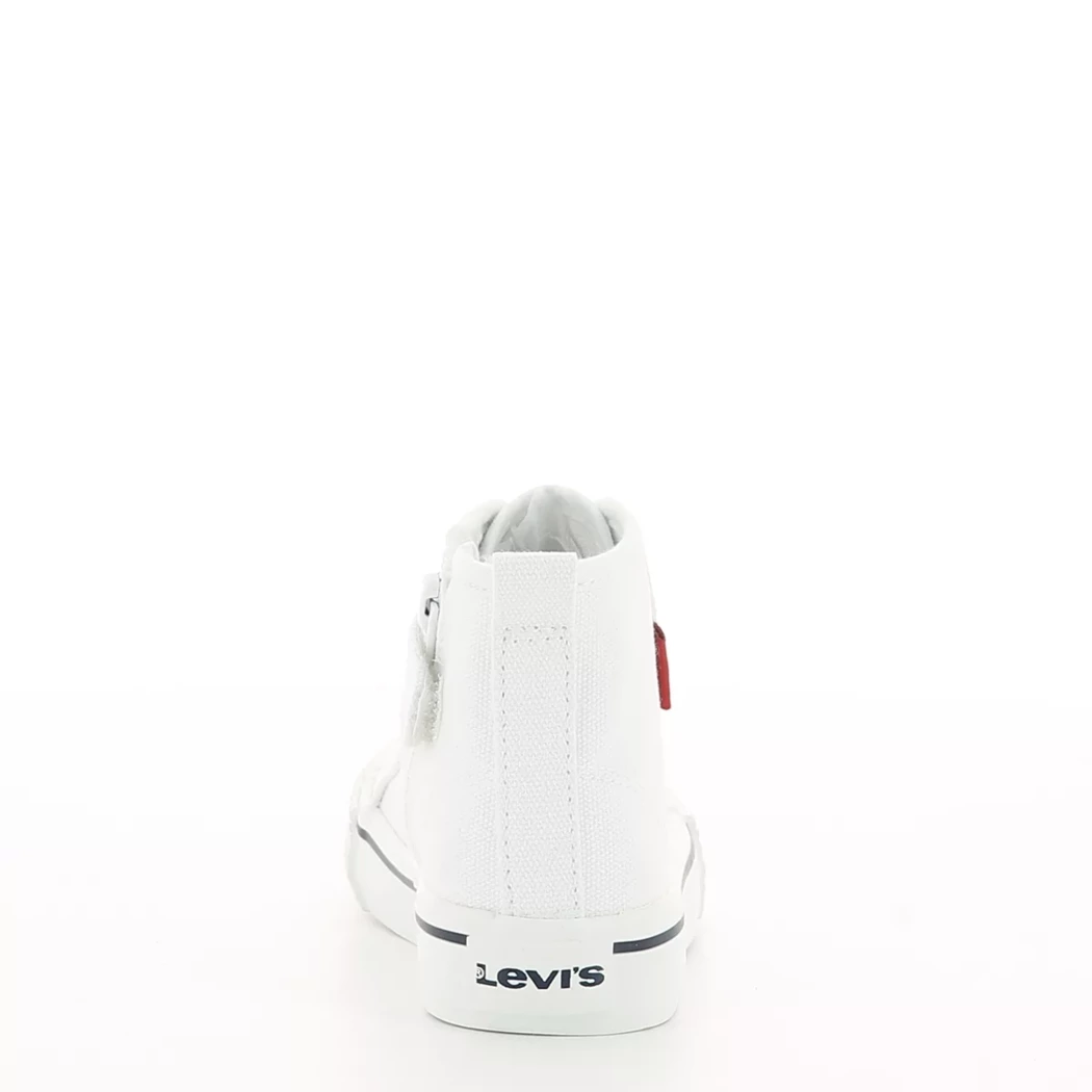 Image (3) de la chaussures Levi's - Baskets Blanc en Textile