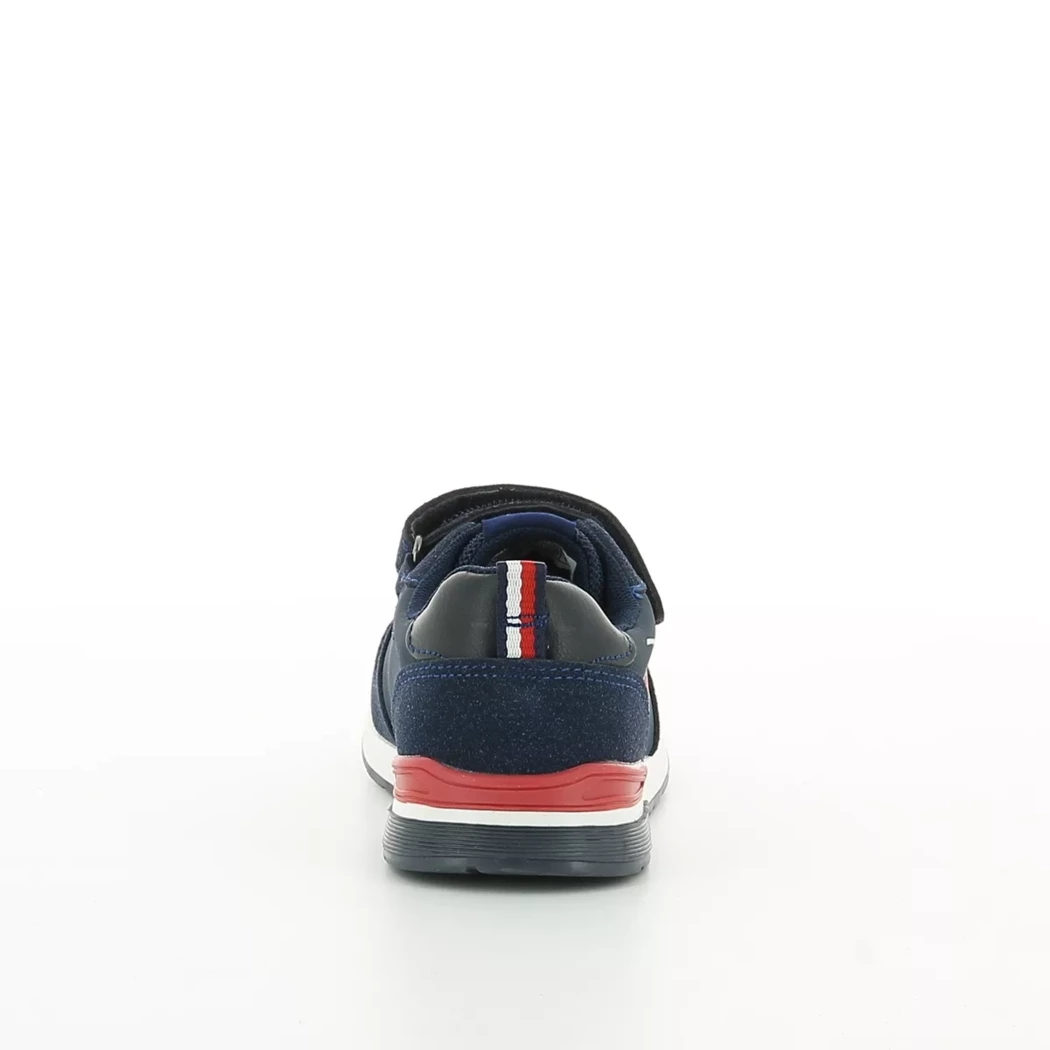 Image (3) de la chaussures Tommy Hilfiger - Baskets Bleu en Cuir synthétique