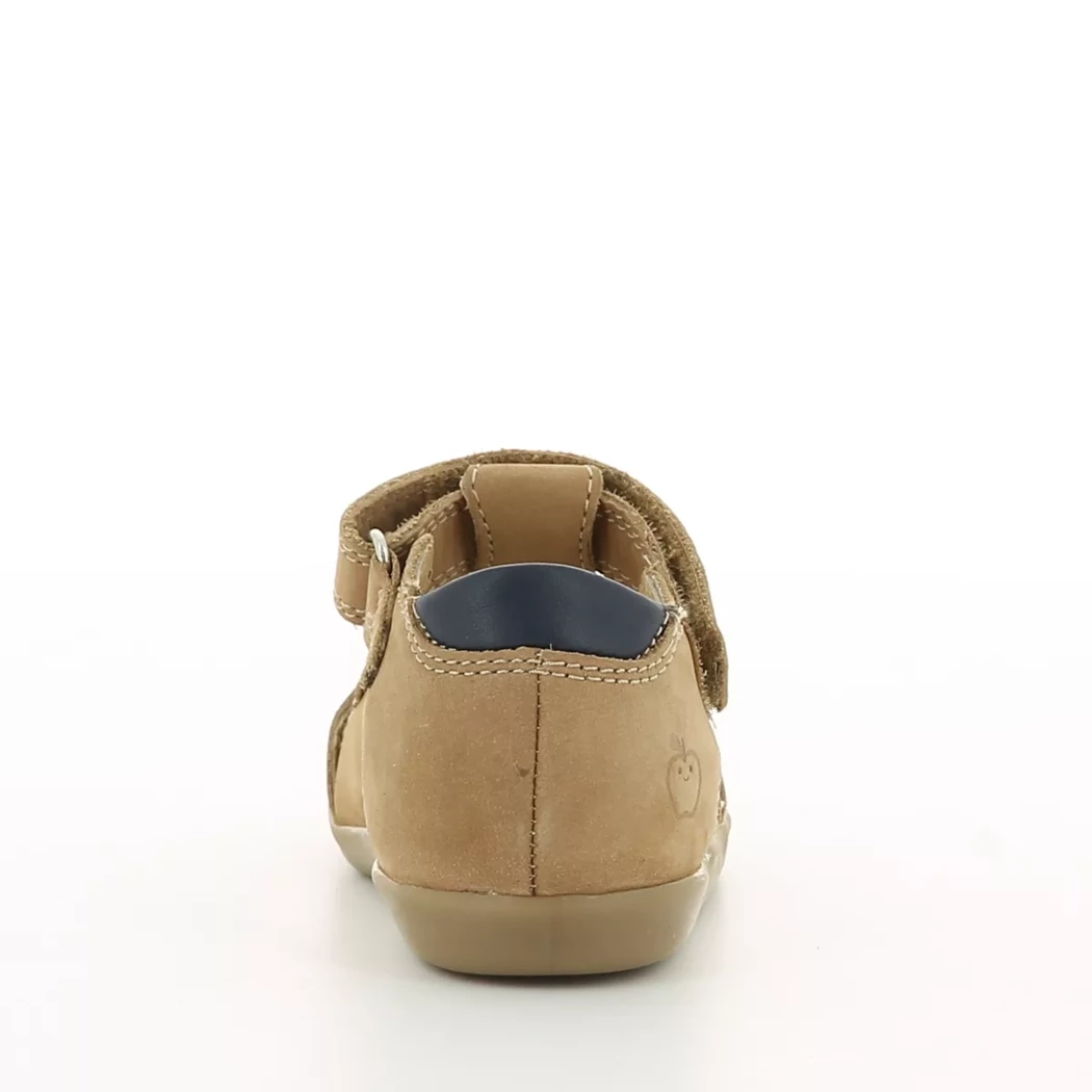Image (3) de la chaussures Shoo pom - Sandales et Nu-Pieds Cuir naturel / Cognac en Cuir nubuck