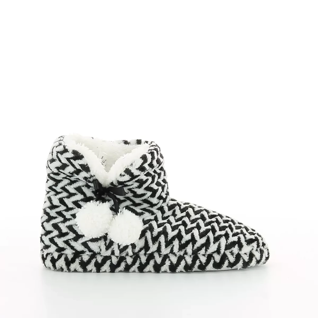 Image (2) de la chaussures Norway originals - Pantoufles et Chaussons Noir en Textile