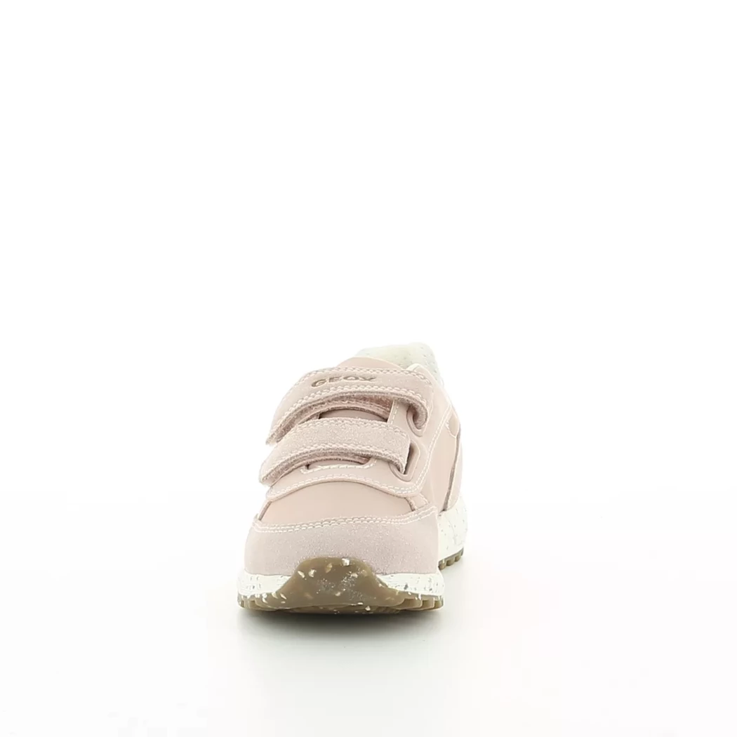 Image (5) de la chaussures Geox - Baskets Rose en Cuir nubuck