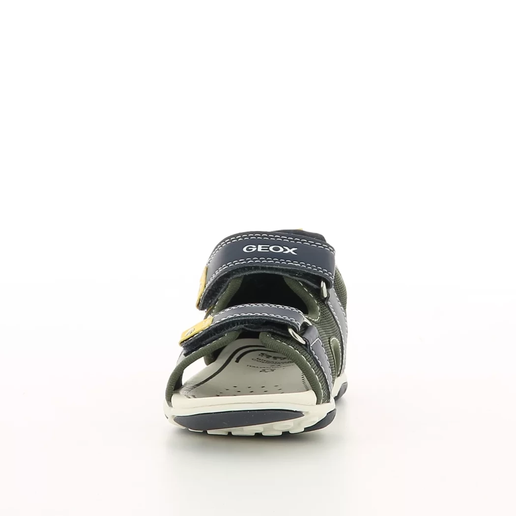 Image (5) de la chaussures Geox - Sandales et Nu-Pieds Bleu en Cuir synthétique