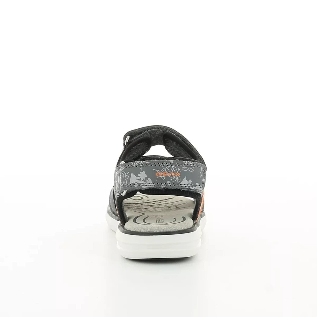 Image (3) de la chaussures Geox - Sandales et Nu-Pieds Gris en Cuir synthétique