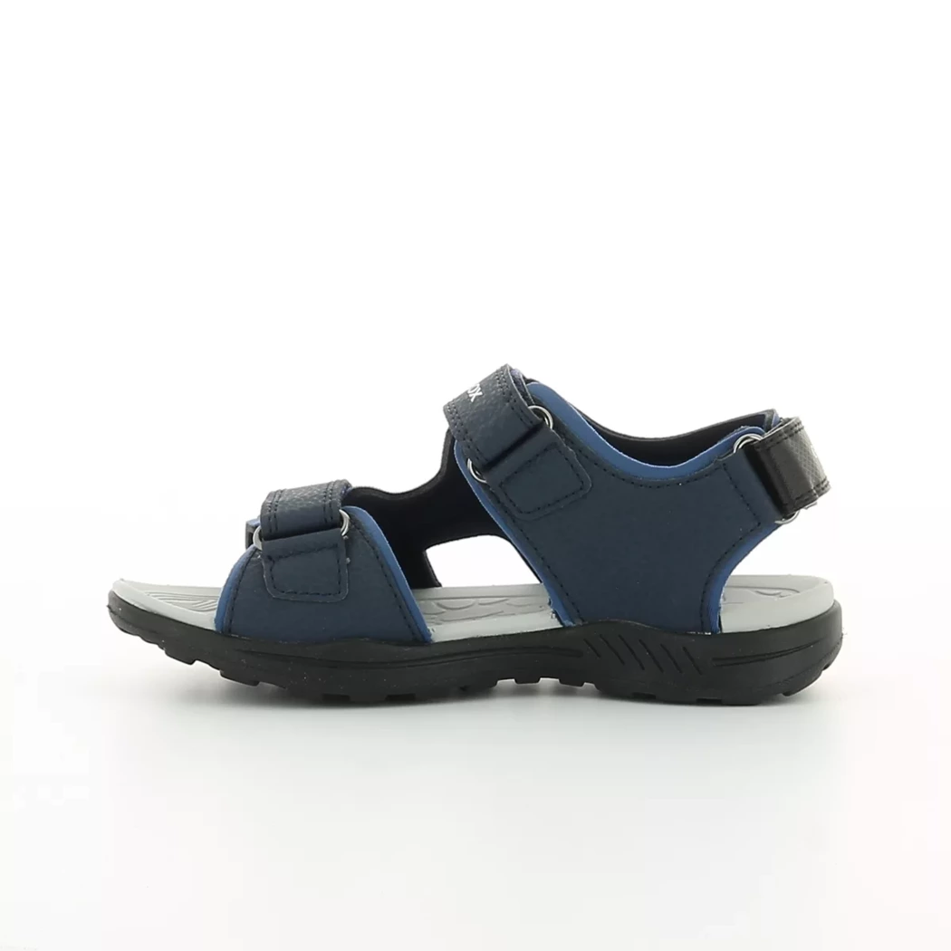 Image (4) de la chaussures Geox - Sandales et Nu-Pieds Bleu en Cuir synthétique