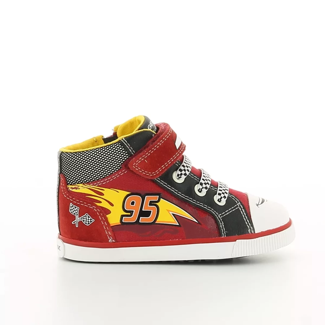 Image (2) de la chaussures Geox - Baskets Rouge en Textile