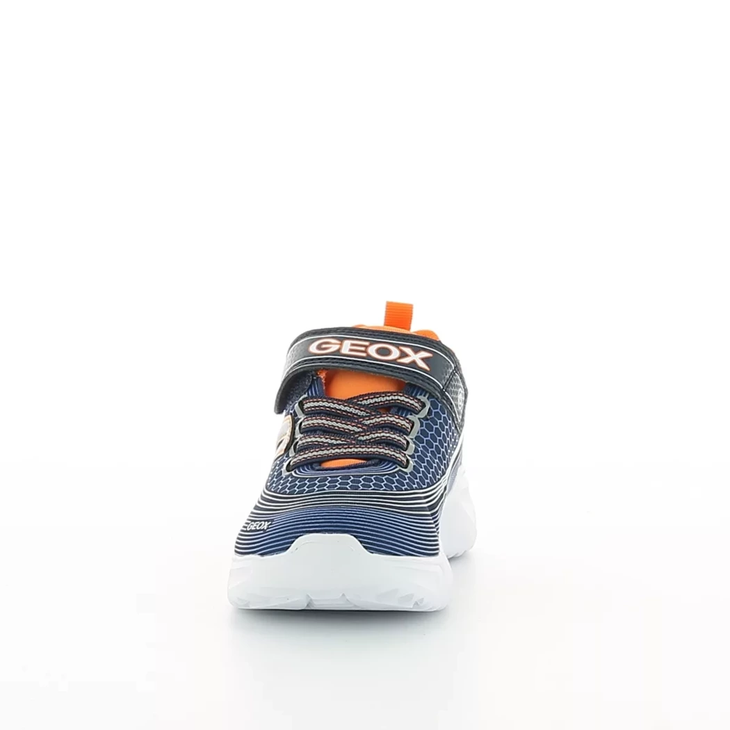Image (5) de la chaussures Geox - Baskets Bleu en Cuir synthétique