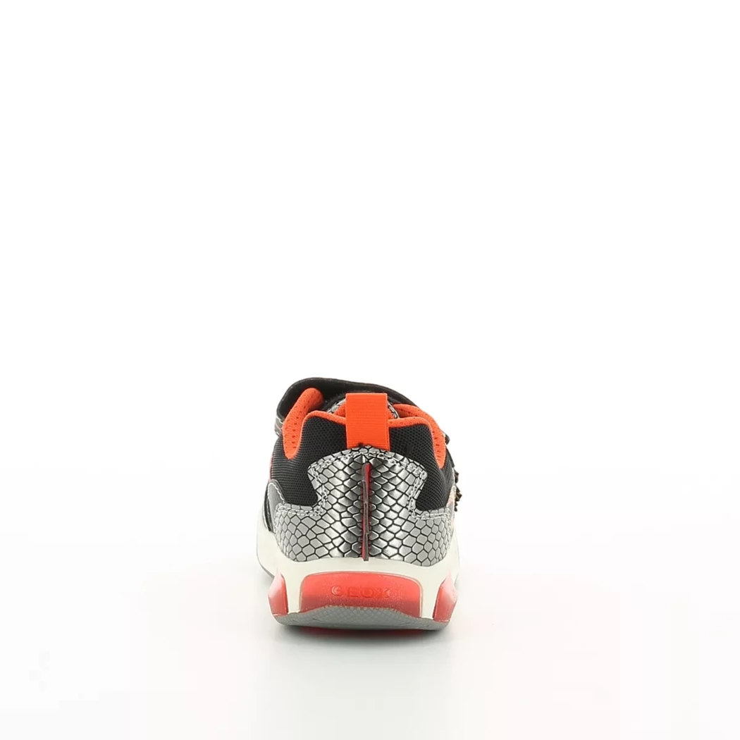 Image (3) de la chaussures Geox - Baskets Gris en Cuir synthétique