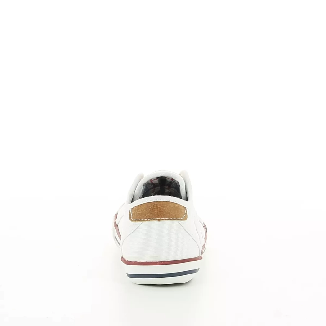 Image (3) de la chaussures Mustang - Baskets Blanc en Textile