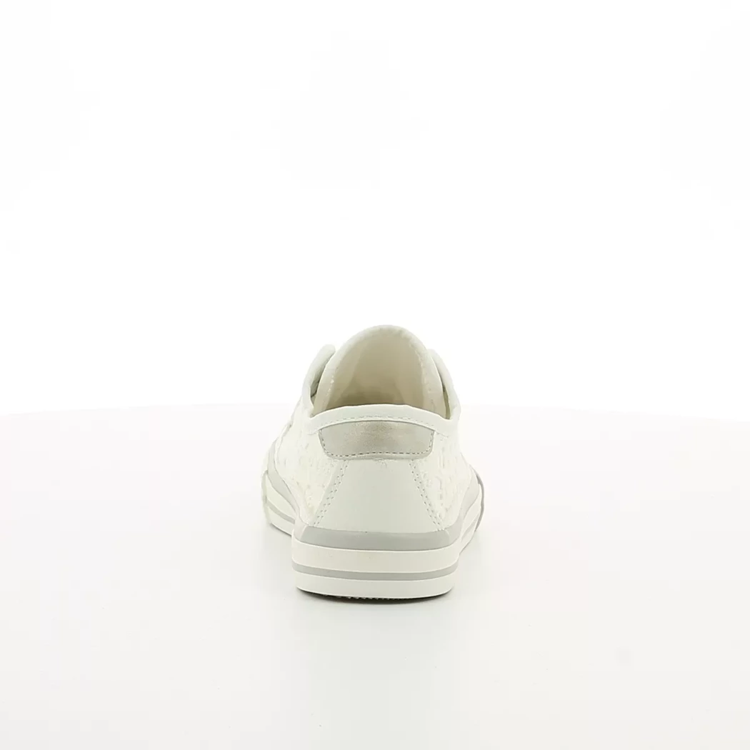 Image (3) de la chaussures Mustang - Baskets Blanc en Cuir synthétique