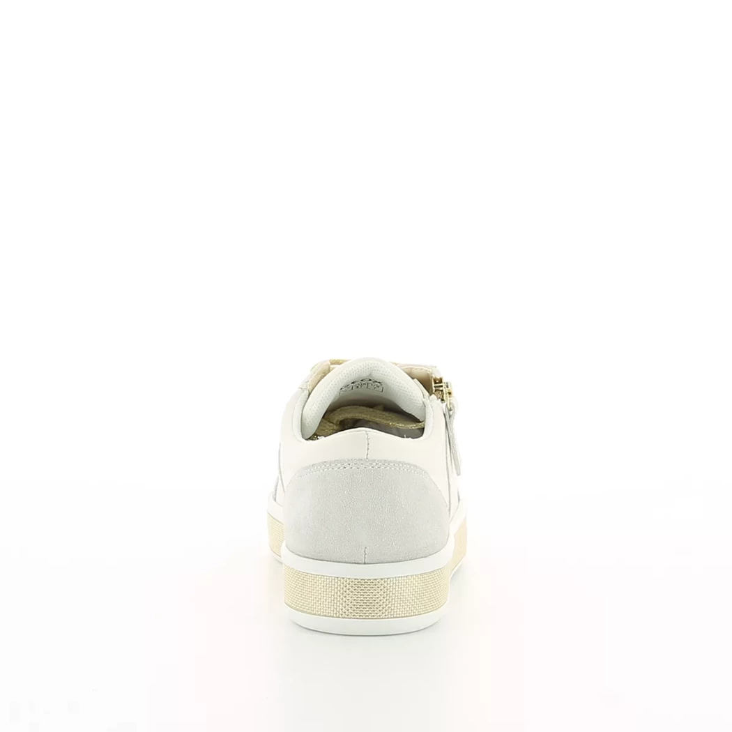 Image (3) de la chaussures Geox - Chaussures à lacets Blanc en Cuir