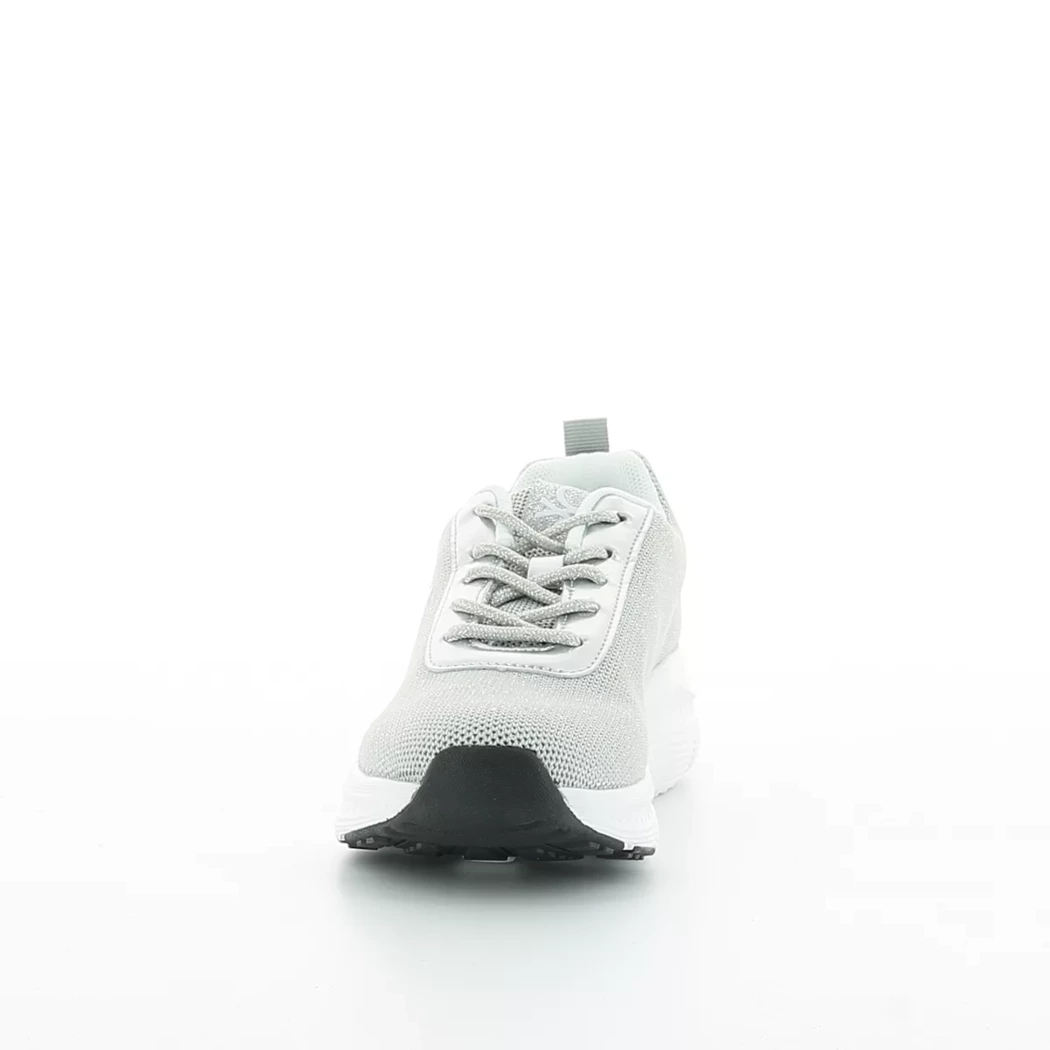 Image (5) de la chaussures Benetton - Baskets Argent en Textile