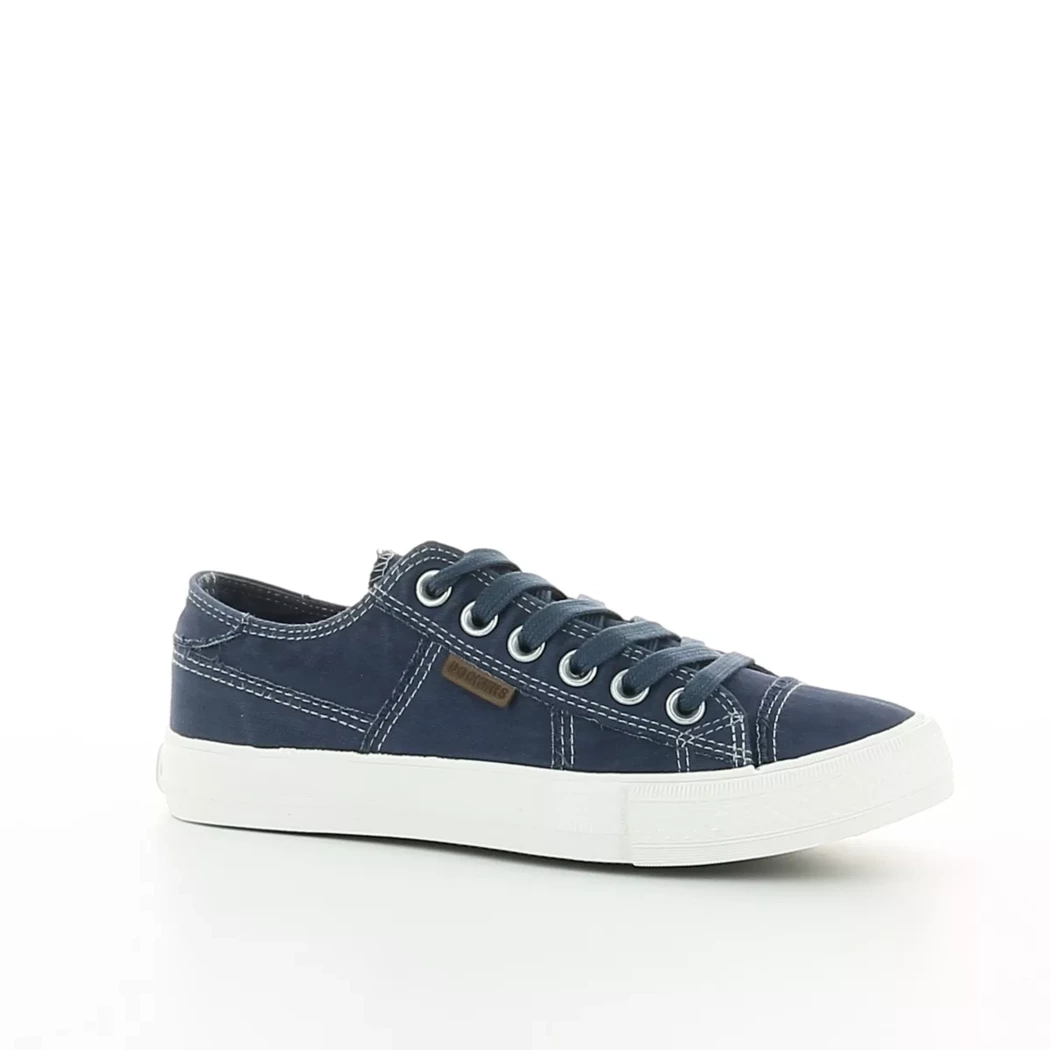 Image (1) de la chaussures Dockers - Baskets Bleu en Textile