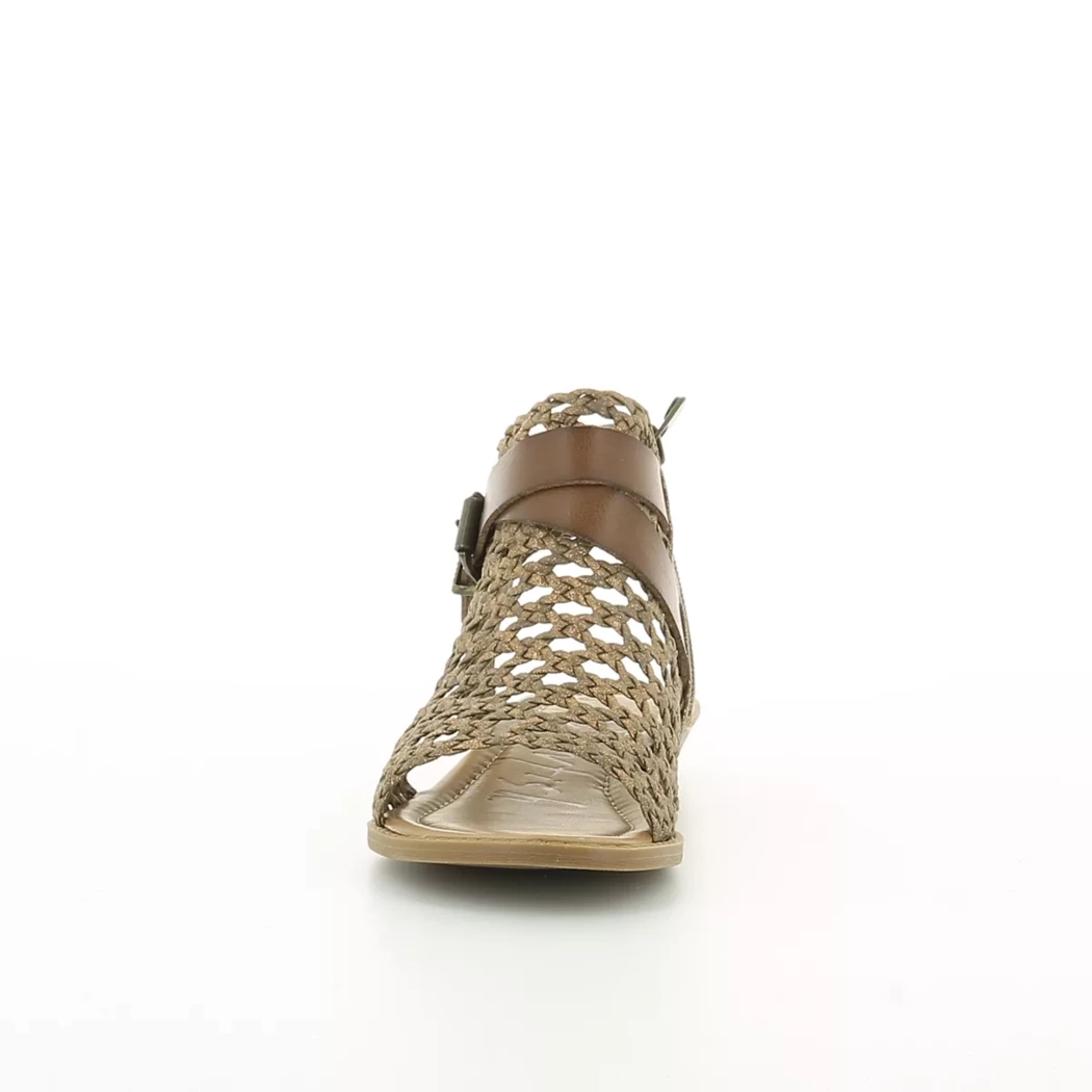 Image (5) de la chaussures Blowfish - Sandales et Nu-Pieds Or / Bronze / Platine en Cuir synthétique