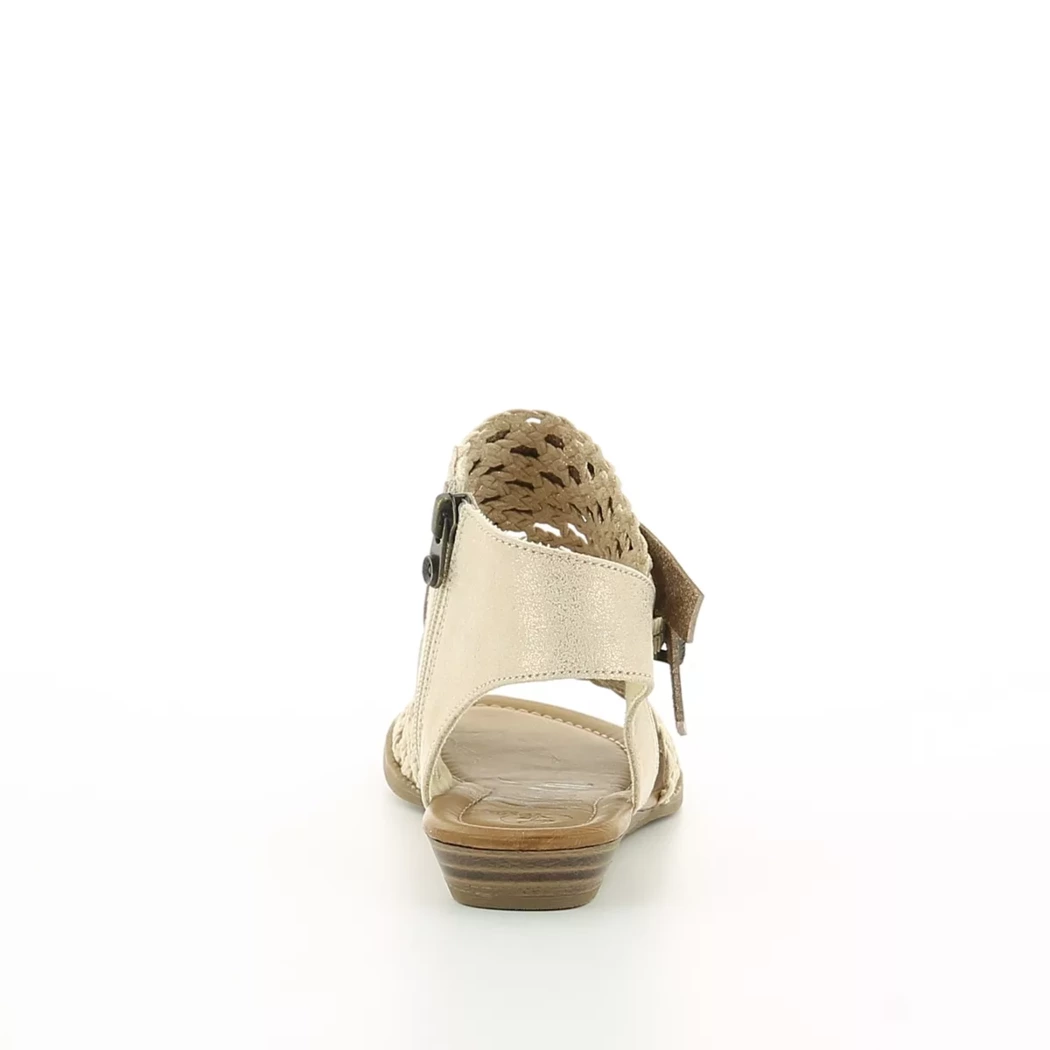 Image (3) de la chaussures Blowfish - Sandales et Nu-Pieds Or / Bronze / Platine en Cuir synthétique