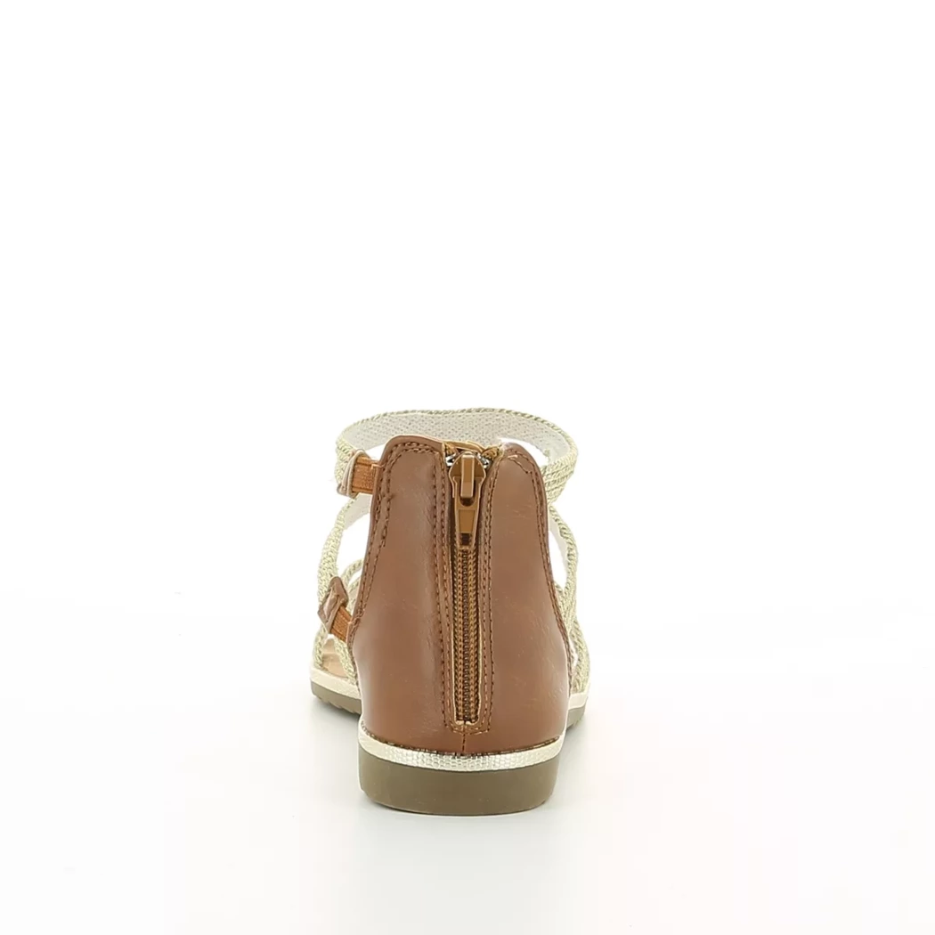 Image (3) de la chaussures Idana - Sandales et Nu-Pieds Or / Bronze / Platine en Textile