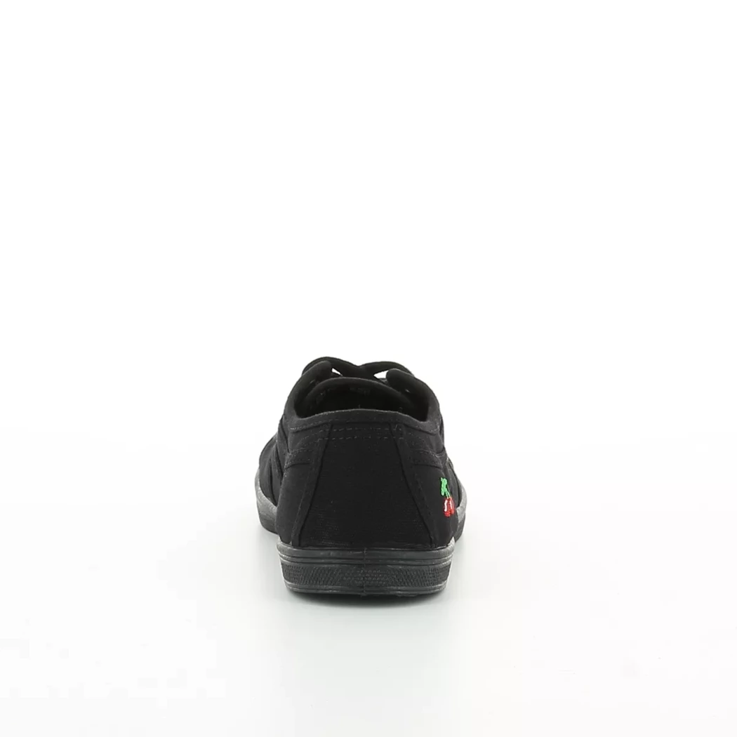 Image (3) de la chaussures Le Temps des Cerises - Chaussures à lacets Noir en Textile