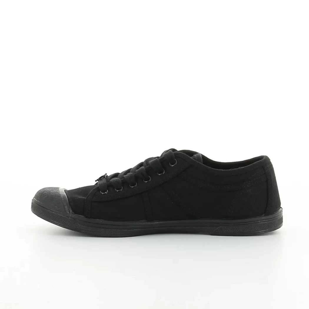 Image (4) de la chaussures Le Temps des Cerises - Chaussures à lacets Noir en Textile