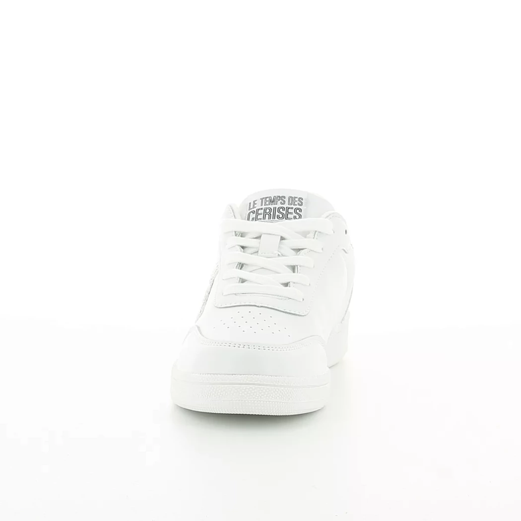 Image (5) de la chaussures Le Temps des Cerises - Chaussures à lacets Blanc en Cuir synthétique