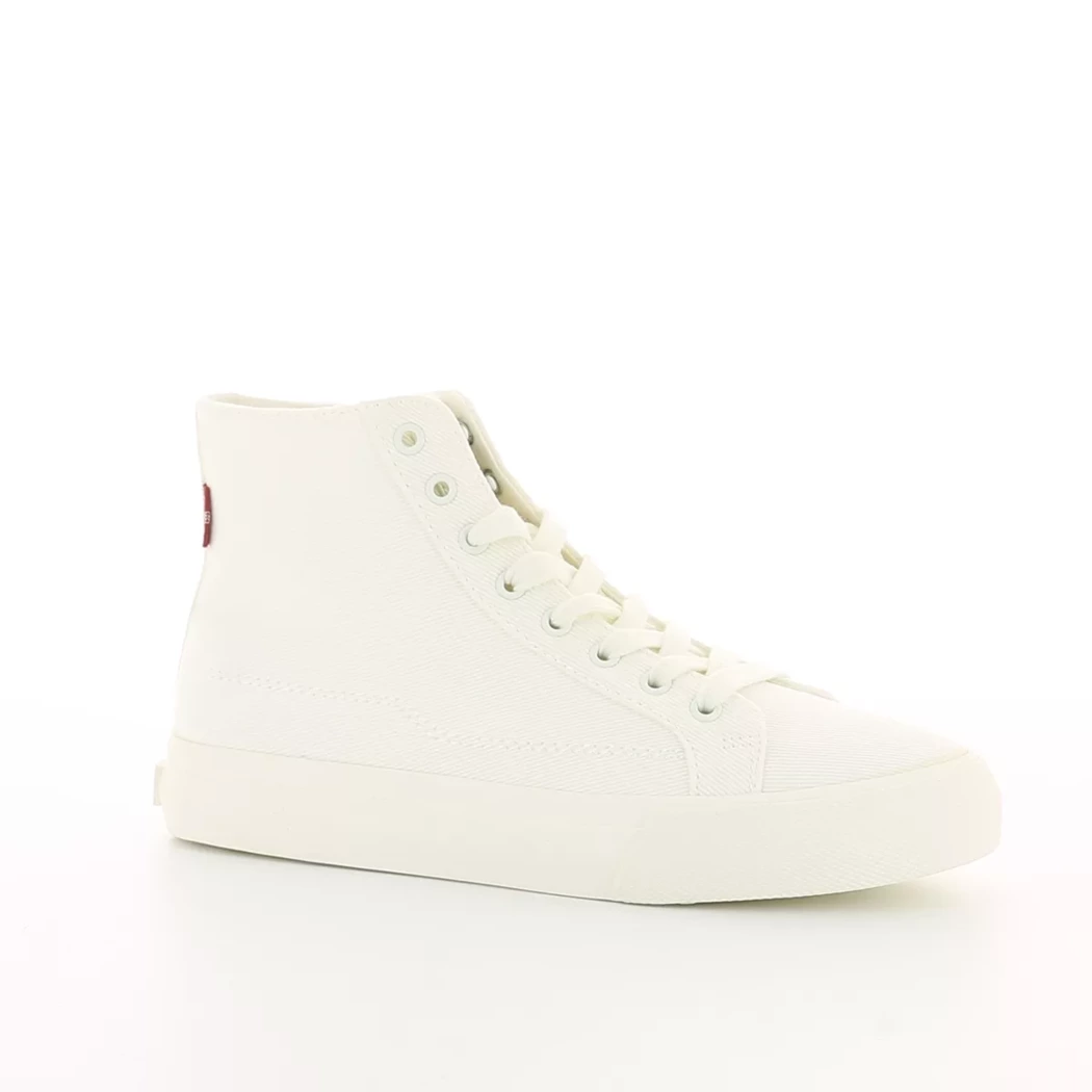 Image (1) de la chaussures Levi's - Baskets Blanc en Textile