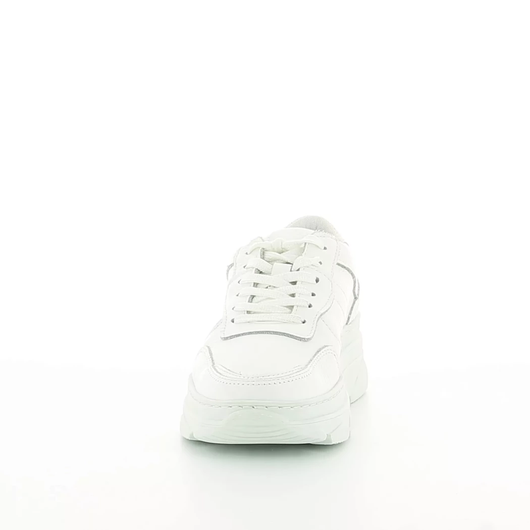Image (5) de la chaussures Poelman - Baskets Blanc en Cuir
