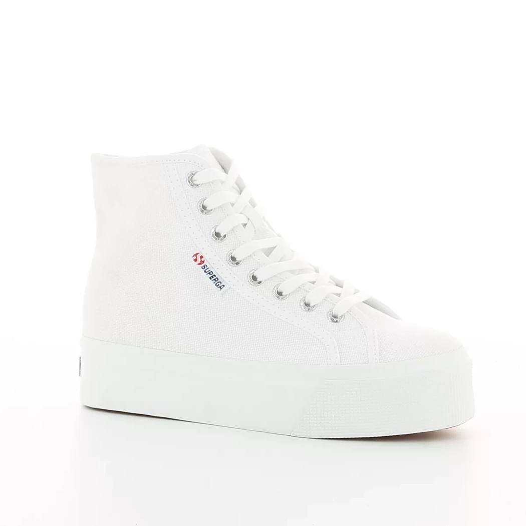 Image (1) de la chaussures Superga - Baskets Blanc en Textile