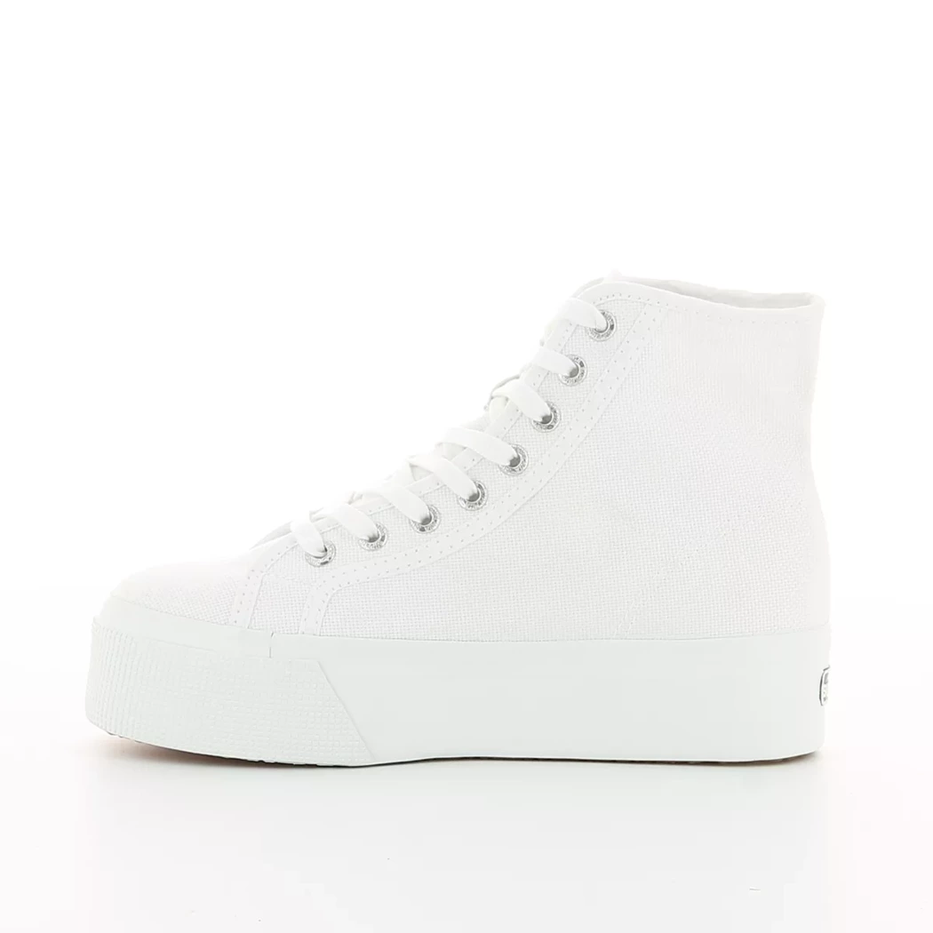 Image (4) de la chaussures Superga - Baskets Blanc en Textile