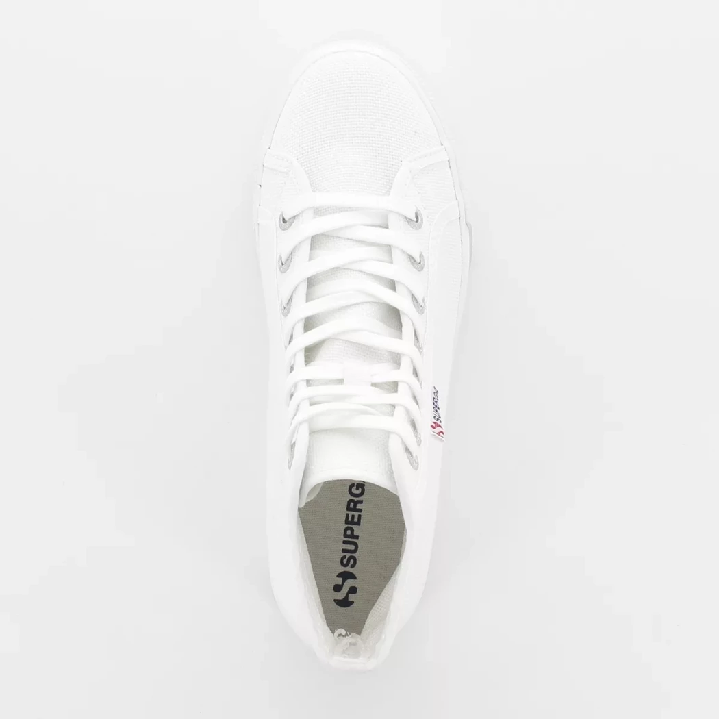 Image (6) de la chaussures Superga - Baskets Blanc en Textile