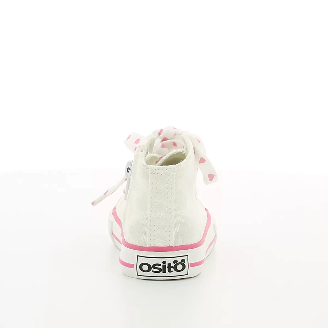 Image (3) de la chaussures Osito - Baskets Blanc en Textile